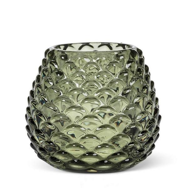 Medium Green Pinecone Tealight Holder | Decor | boogie + birdie