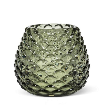 Medium Green Pinecone Tealight Holder | Decor | boogie + birdie