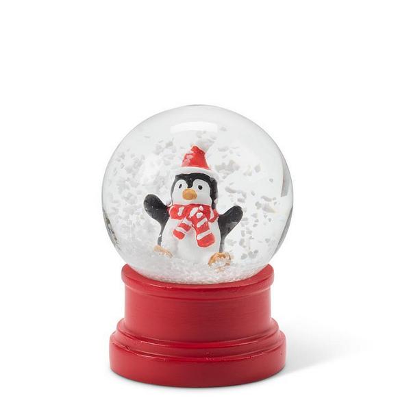 Playful Penguin Mini Snow Globe | Holiday Decor | boogie + birdie