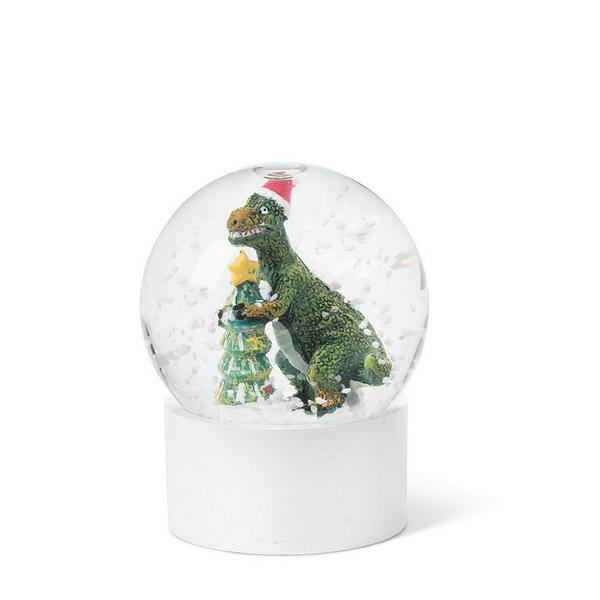 Dino & Tree Mini Snow Globe | Holiday Decor | boogie + birdie