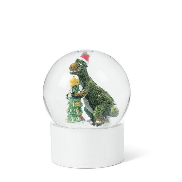Dino & Tree Mini Snow Globe | Holiday Decor | boogie + birdie
