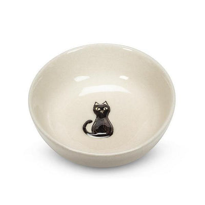 Black Cat Trinket Dish - 3" | Trays + Holders | boogie + birdie