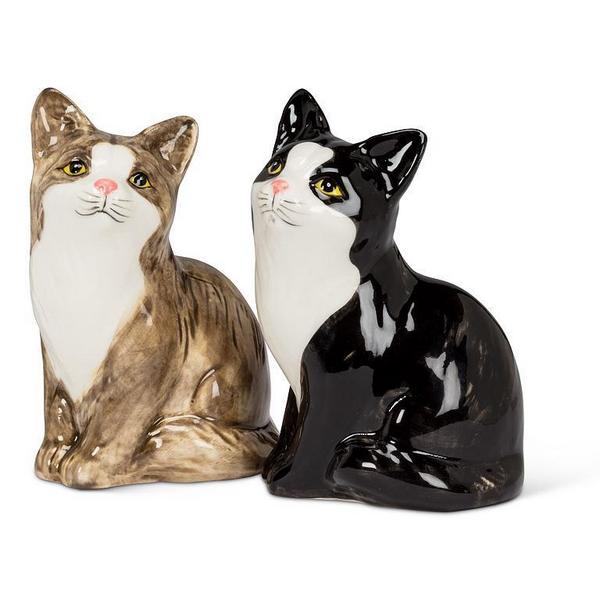 Sitting Cats Salt & Pepper Shakers | Kitchen | boogie + birdie