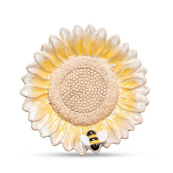 Yellow Flower & Bee Trinket Dish | Home | boogie + birdie