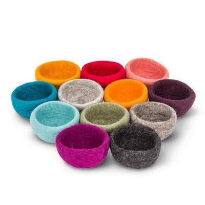 Assorted Mini Felt Bowls | Decor | boogie + birdie