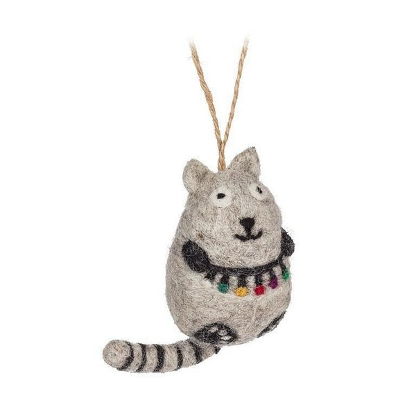 Cat With Lights Ornament | Holiday Decor | boogie + birdie
