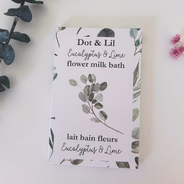 Eucalyptus + Lime Bath Milk | Dot & Lil | boogie + birdie