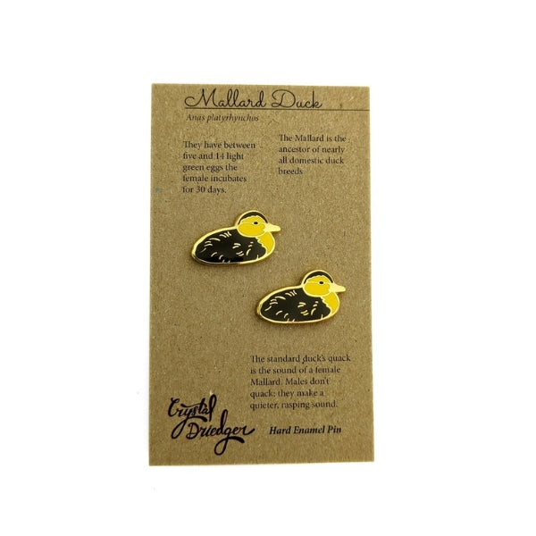 Ducklings Enamel Pin | Crystal Driedger | boogie + birdie