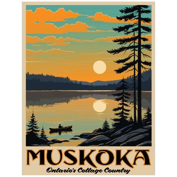 Muskoka Print | Damn Fine Prints | boogie + birdie