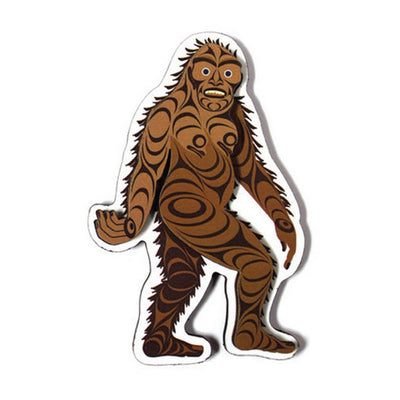 Sasquatch D Magnet - Coast Salish | Native Northwest | boogie + birdie