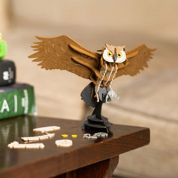 3D Owl Puzzle | Kikkerland | boogie + birdie