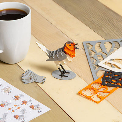 3D Robin Puzzle | Kikkerland | boogie + birdie