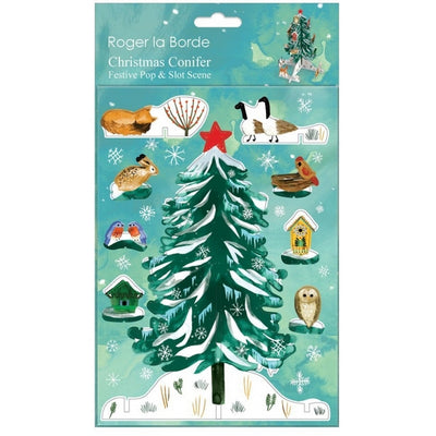 Tree & Animals 3D Scene Pop & Slot  | Roger La Borde | boogie + birdie