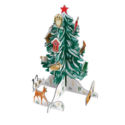 Tree & Animals 3D Scene Pop & Slot  | Roger La Borde | boogie + birdie