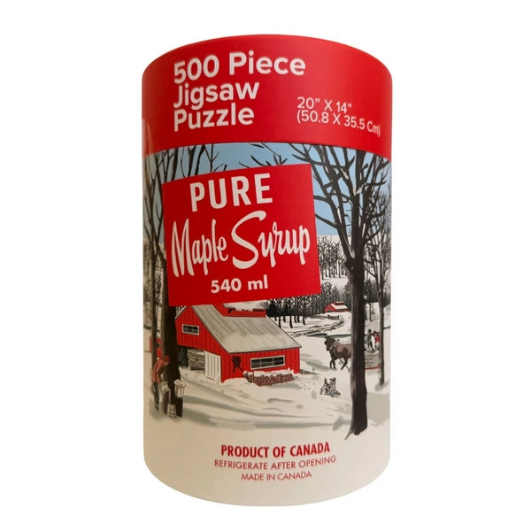 Maple Syrup 500 Piece Puzzle | Seracon | boogie + birdie
