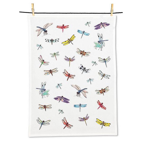 Dragonflies Tea Towel | Kitchen Textiles | boogie + birdie