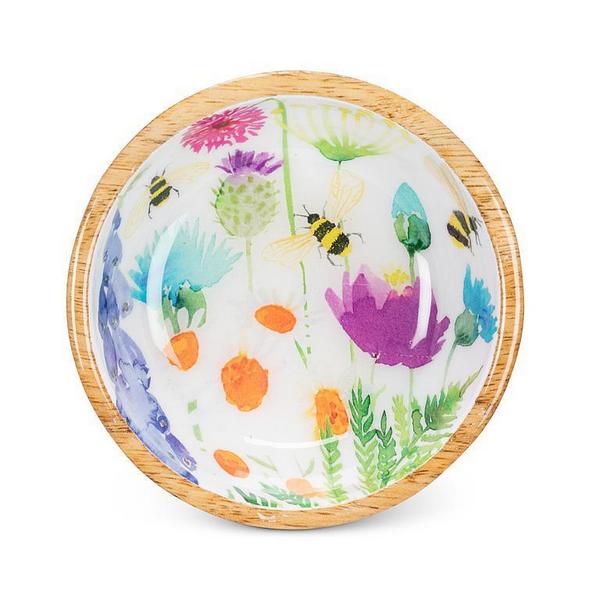 Bee Mangowood Bowl 3.5"D | Tableware | boogie + birdie