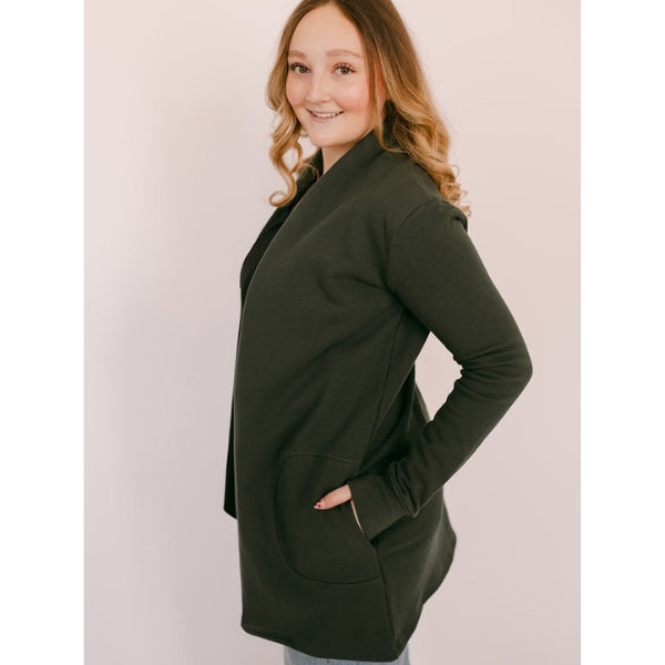 Pine Briton Cardigan | Blondie Apparel | boogie + birdie


