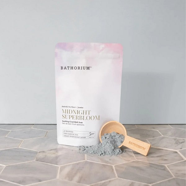 Large Midnight Superbloom Crush Bath Soak | Bathorium | boogie + birdie