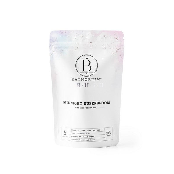 Large Midnight Superbloom Crush Bath Soak | Bathorium | boogie + birdie