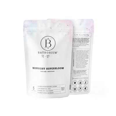 Large Midnight Superbloom Crush Bath Soak | Bathorium | boogie + birdie