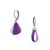 Purple, Blue & Pink Aqua Drop Earrings | Osmose Jewellery | boogie + birdie