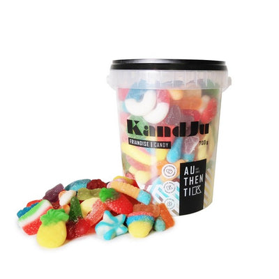 Gummies Bucket -700g (03REKA-001046C) | KandJu Candy| boogie + birdie