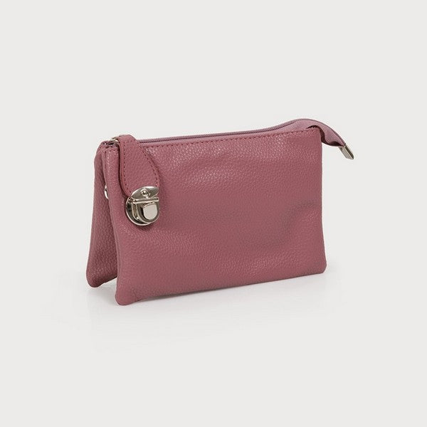 Dusty Rose Multi-Pocket Crossbody Bag | Bags | boogie + birdie