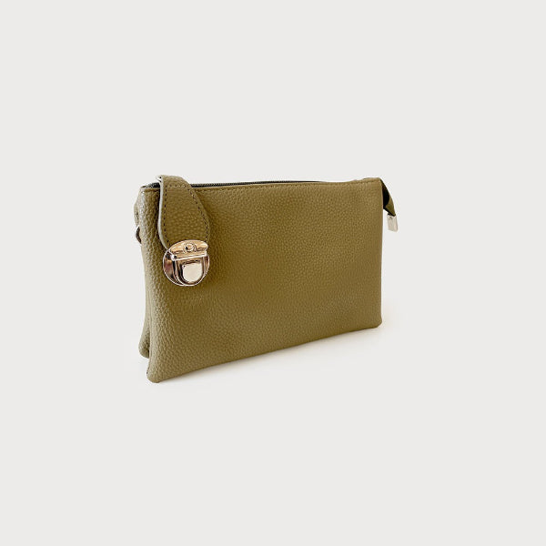 Olive Multi Pocket Crossody Bag (7012-KAK2) | Bags | boogie + birdie