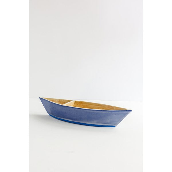 Canoe Blue Chip & Dip Bowl