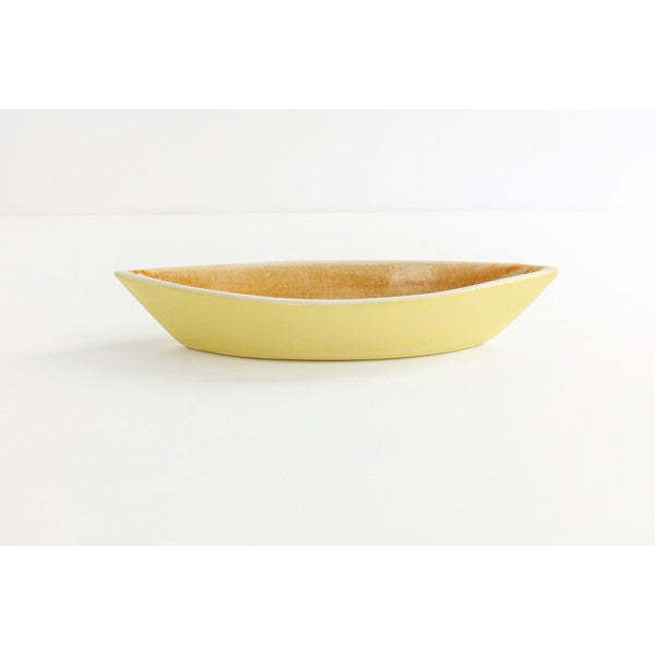 Yellow Canoe Dip Bowl