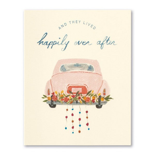 Lived Happily Ever After Wedding Card | Love Mulchly | boogie + birdie