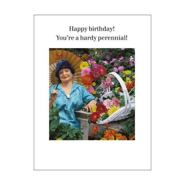 Hardy Perennial Birthday Card (TF2056) | Greeting Cards | boogie + birdie