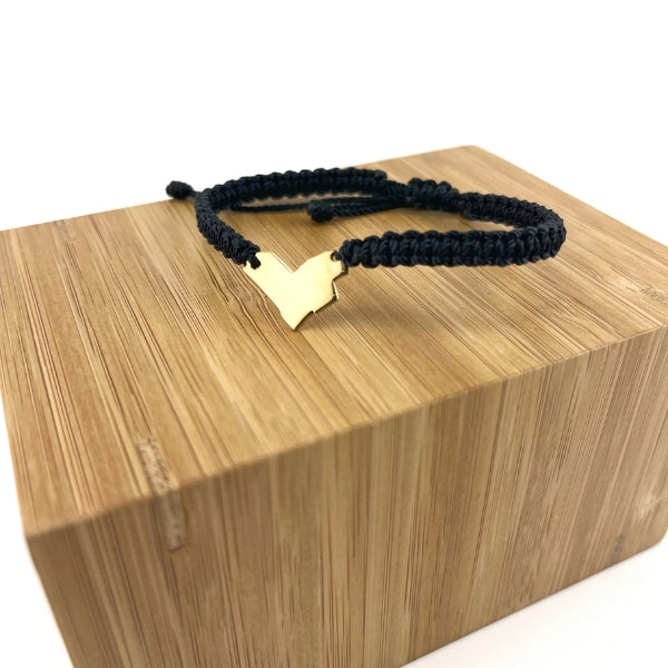 Brass Ottawa Pendant Friendship Bracelet | Lissa Bowie Jewellery | boogie + birdie