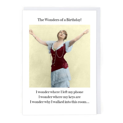 I Wonder Birthday Card (TF2382) | Greeting Cards | boogie + birdie
