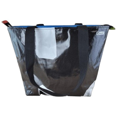 Upcycled Billboard Zippered Tote Bag | SKRP | boogie + birdie