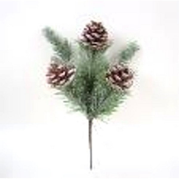 Faux Fir With Pinecones Branch | Silver Tree | boogie + birdie

