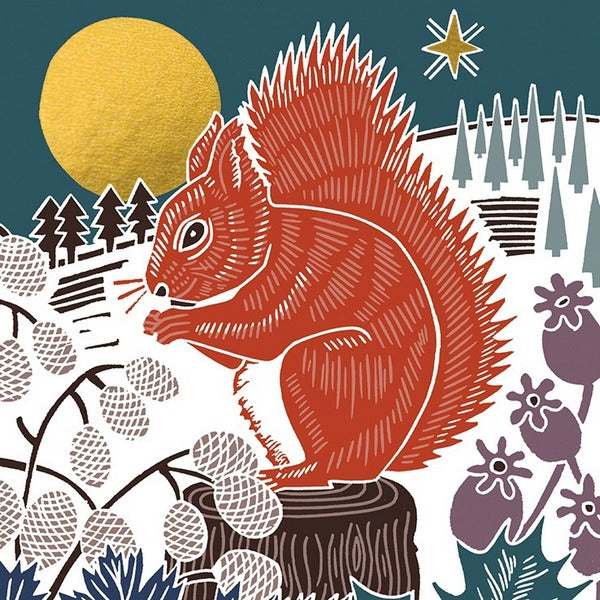 Animals Boxed Christmas Cards  | 10 Cards - 2 Designs | Art File | boogie + birdie
