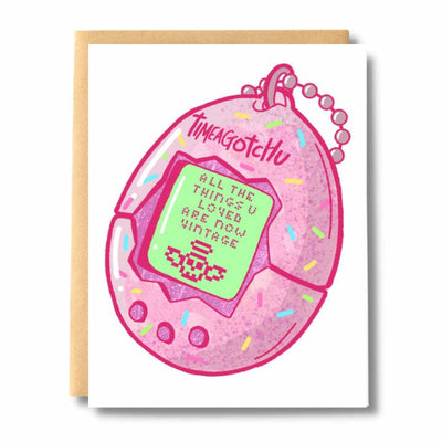Timeagotchu All Things You Loved Are Vintage Birthday Card | Salt & Paper | boogie + birdie