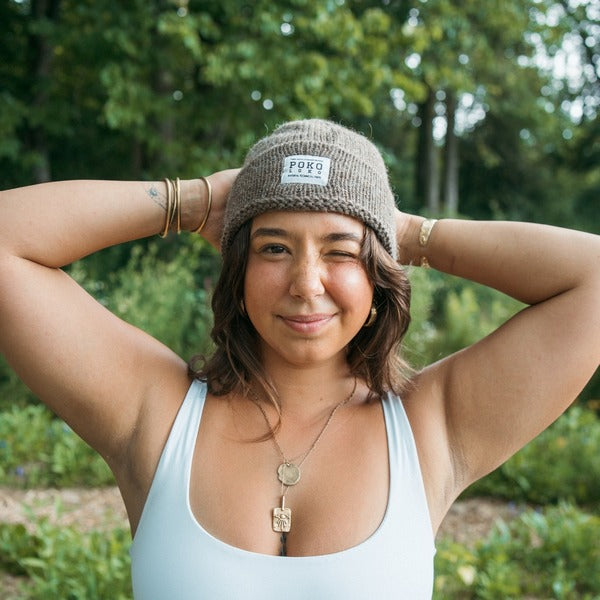 Mushroom Alpaca Fishermans Toque (AFH15) | Pokoloko | boogie + birdie