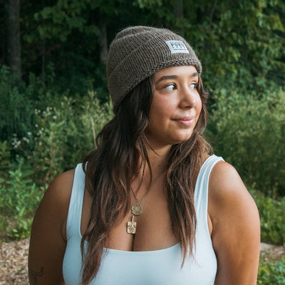 Mushroom Alpaca Fishermans Toque (AFH15) | Pokoloko | boogie + birdie