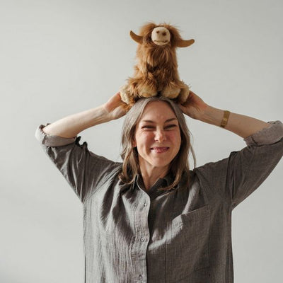 Highland Cow Alpaca Plush | Pokoloko | boogie + birdie