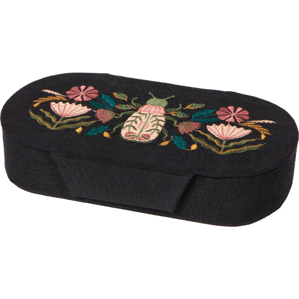 Amulet Embroidered Jewellery Box | Danica Studio | boogie + birdie