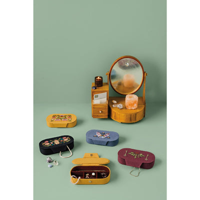 Amulet Embroidered Jewellery Box | Danica Studio | boogie + birdie