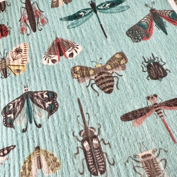 Anthropoda Insects Swedish Dishcloth (SD24ANTHROPODA) | Pika & Bear | boogie + birdie