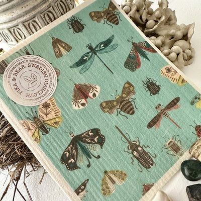 Anthropoda Insects Swedish Dishcloth (SD24ANTHROPODA) | Pika & Bear | boogie + birdie