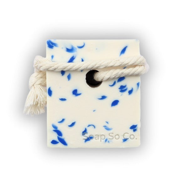 Azure Drip Soap on Rope | Soap So Co. | boogie + birdie