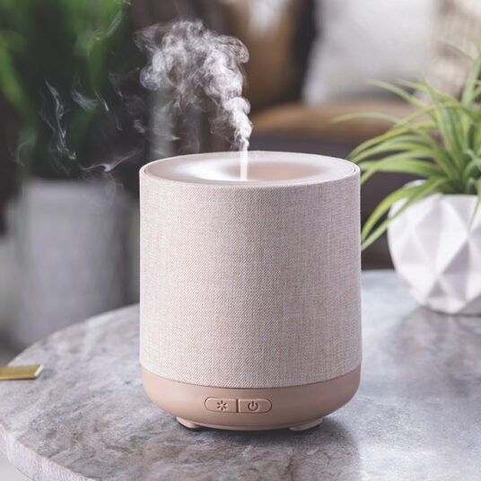 Linen Ceramic Essential Oil Diffuser (CW-BDNLN) | Candle Warmers | boogie + birdie