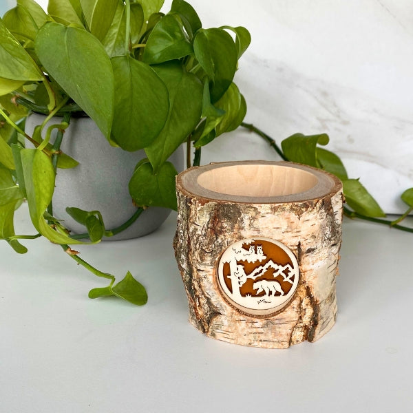 Wood Bear Motif Lantern | Waldfabrik | boogie + birdie