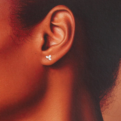 December Holly Birth Flower Stud Earrings | Attic Creations | boogie + birdie